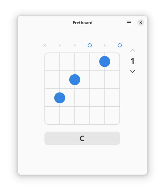 Screenshot of Fretboard