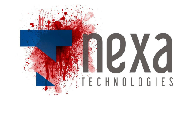 Logo Amesys/Nexa, version sanglante - © Reflets - CC