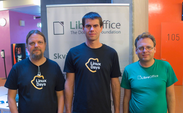 Zdeněk Crhonek, Petr Valach and Stanislav Horáček