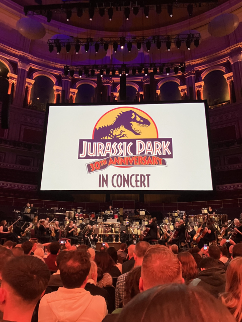 Jurassic Park 30th anniversary in concert, at the Royal Albert Hall