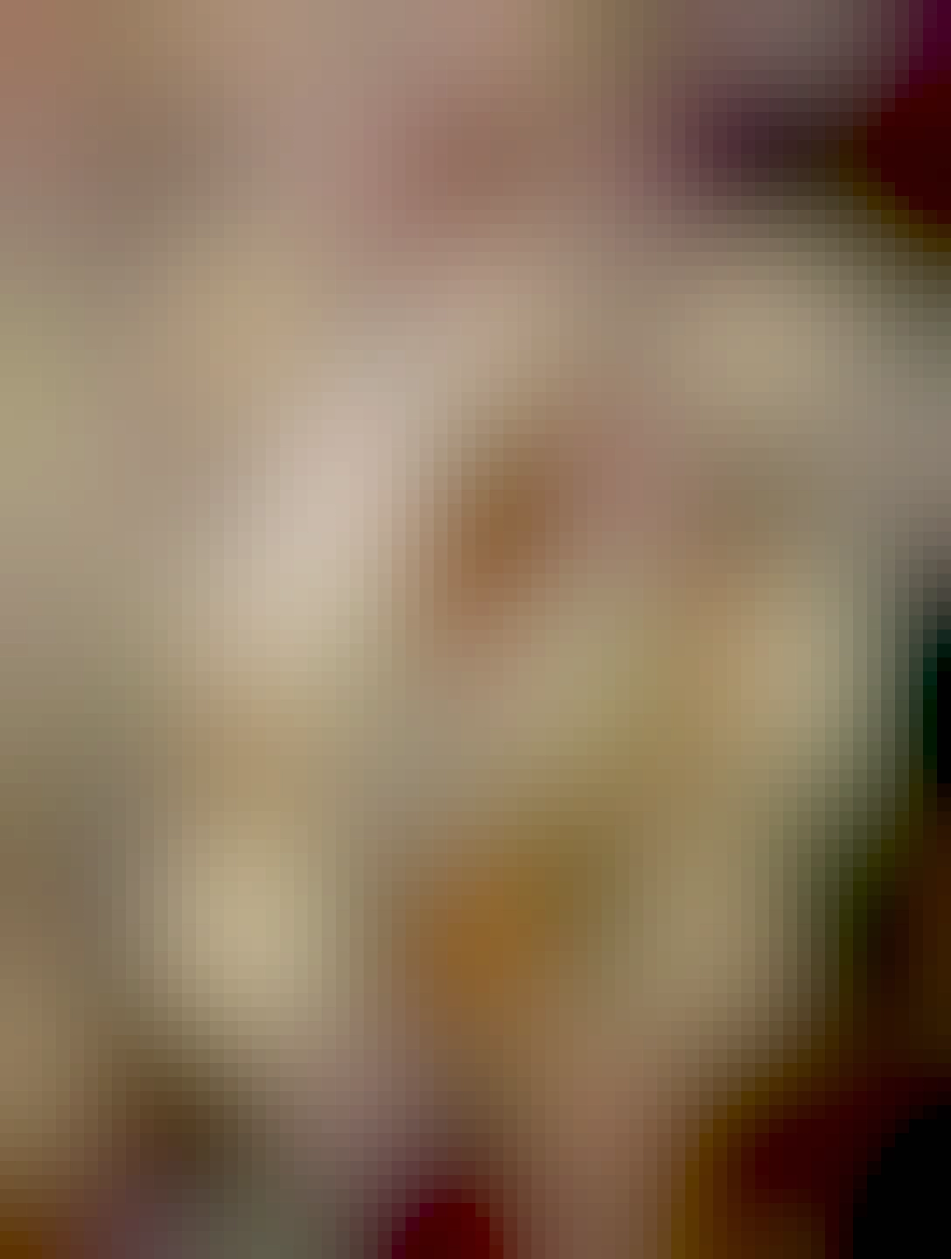 6 rôznych donutov v krabici z La Donuteria, ťažko opísať, na každom je iná poleva, rôznofarebná, tu a tam orech 