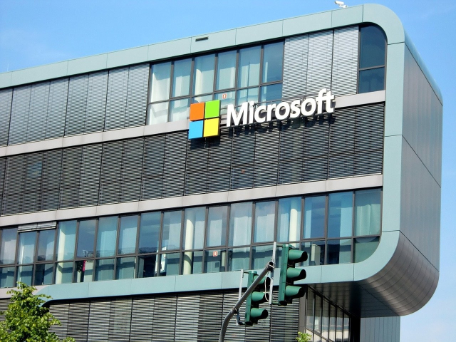 Picture of Microsoft office building