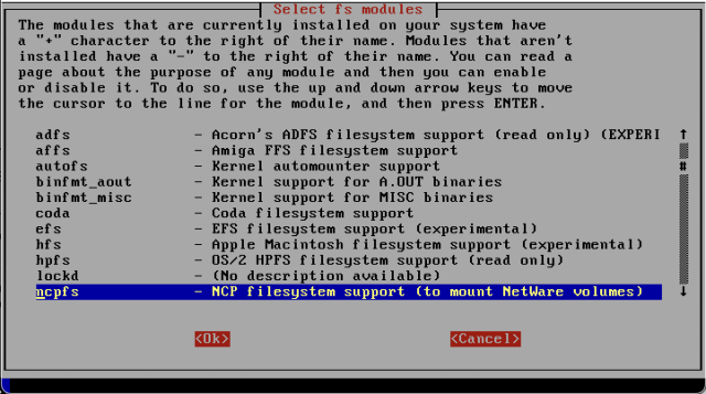 List of file systems available (and it's just the beginning)