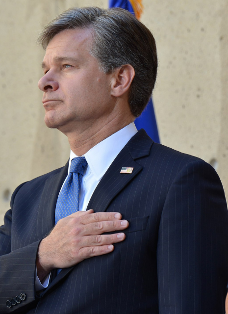 FBI Director Christopher Wray continues to support illegal surveillance measures which violate the privacy rights of American citizens.