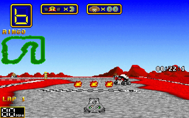 Wacky Wheels screenshot (Steam Deck)