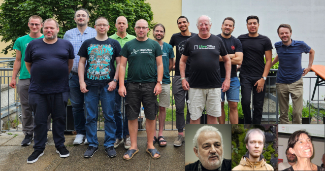 TDF team members standing for a group photo