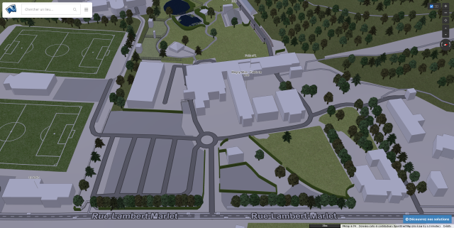 Vue 3D avant les mises à jour