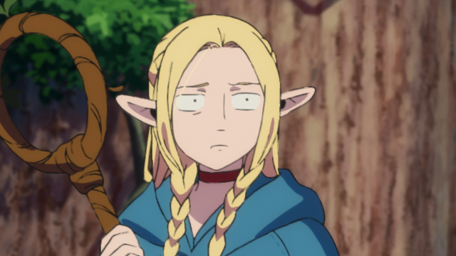 Marcille, the elf that the show enjoys bullying so much that you’ll love her