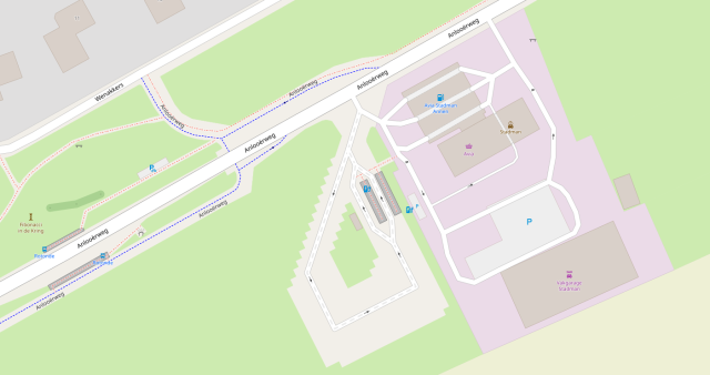 Map after editing: more detailed landuse, some parking and roads added.