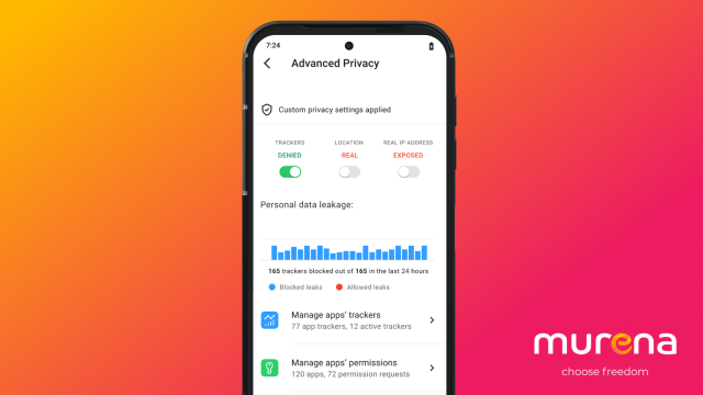 🔒 It’s Data Privacy Day! 🛡️ 

Did you know your phone could be spying on you through sneaky trackers hiding in your apps? 😱 But fear not! With Advanced Privacy, we're putting an end to this digital invasion! 🚫✋