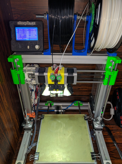 Photo of my custom 3D printer before upgrade