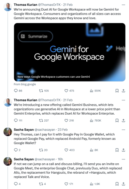 Twitter conversation screenshot; link to the conversation is provided in the post.