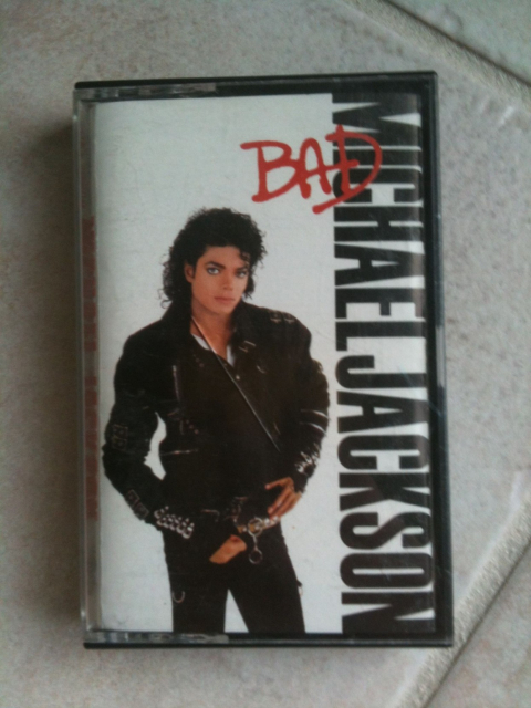 Michael Jackson - Bad album on tape