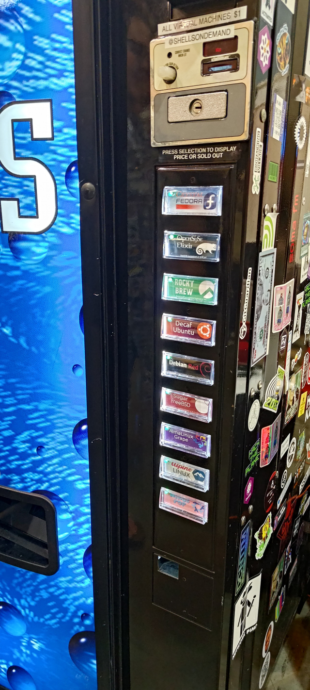 VM vending machine