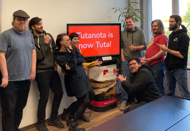 Launch day of Tuta: Tutanota is now Tuta!