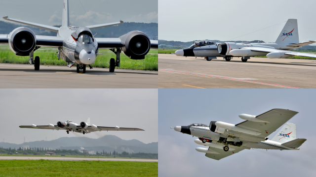 Eye-candy pics of WB-57 aircraft