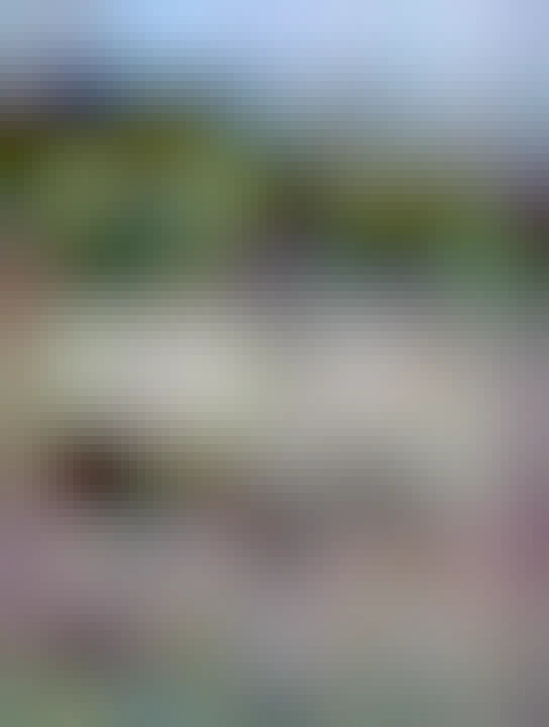 veľké okrúhle ohnisko, betónové