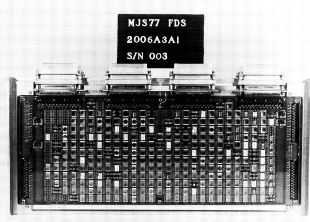 Pic of the Flight Data Subsystem (FDS) computer board
KIPS = Kilo instructions per second
DMA = Direct memory Access
RTG = Radioisotope Thermoelectric generator
Image source: https://www.allaboutcircuits.com/news/voyager-mission-anniversary-computers-command-data-attitude-control/