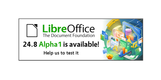 LibreOffice 24.8 banner
