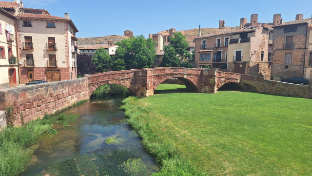 Old bridge at Molina de Aragón