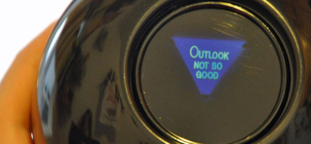 8 Ball message: Outlook Not So Good