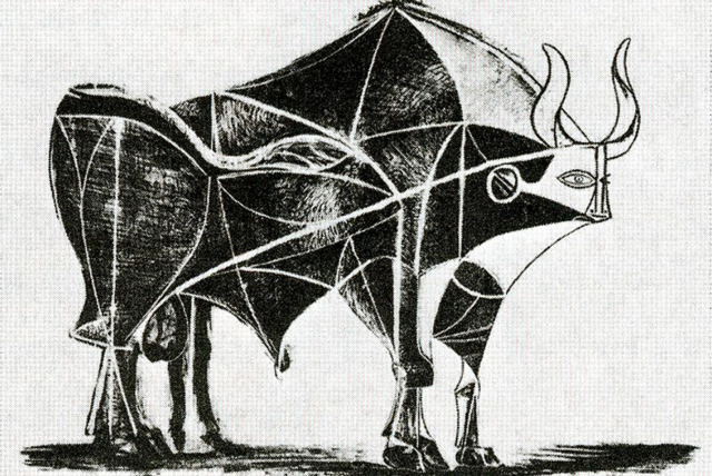 Bull (plate V),
Pablo Picasso (1945)