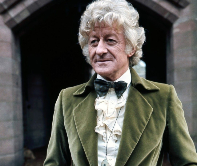 Jon Pertwee as the third Doctor