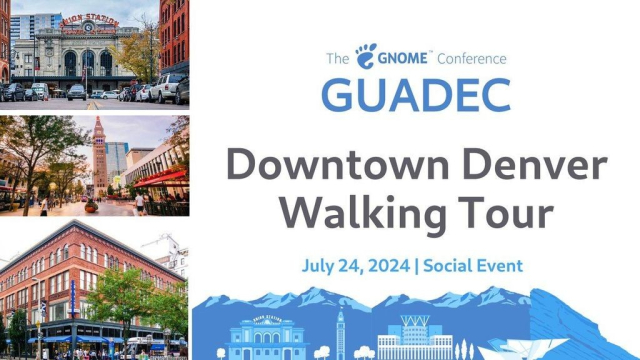 GUADEC Social event: Downtown Denver Walking Tour, July 24