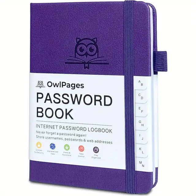 Password log book