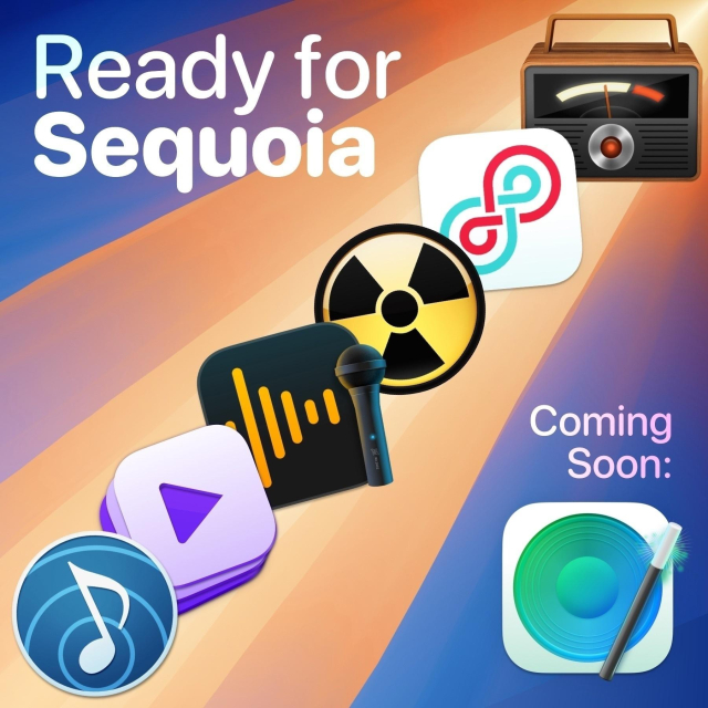 Ready for Sequoia: All apps but SoundSource. That’s coming soon.