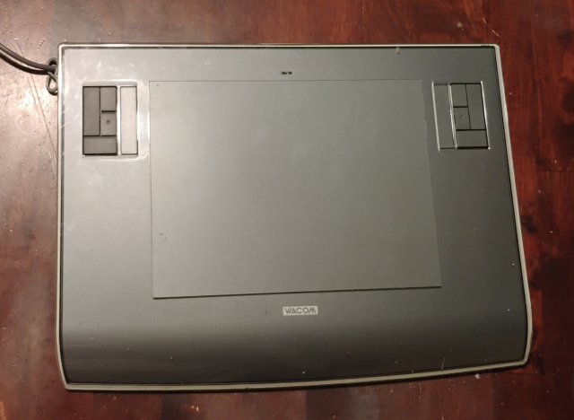 wacom intous 3 PTZ630 drawing tablet