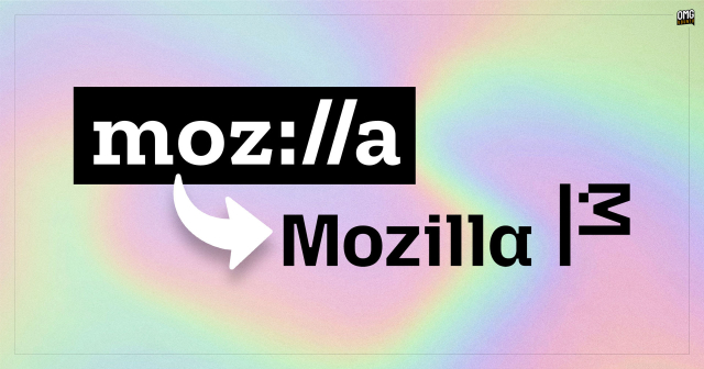 An image showing the old and new Mozilla logos