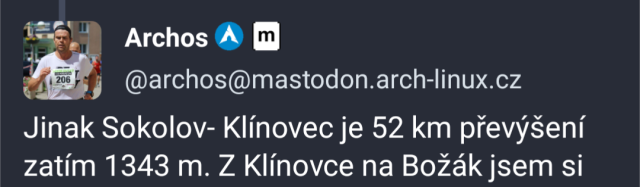 Jinak Sokolov- Klínovec je 52 km převýšení zatím 1343 m.