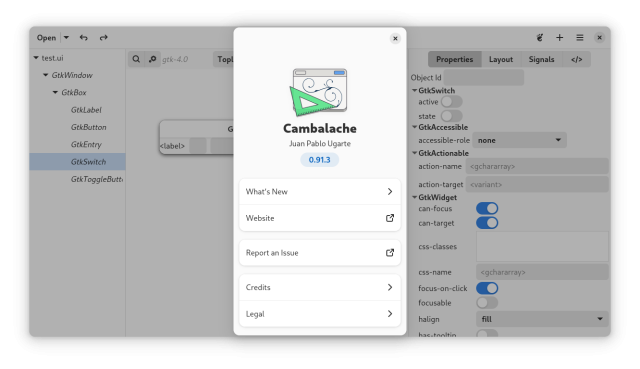 Screenshot of "Cambalache"