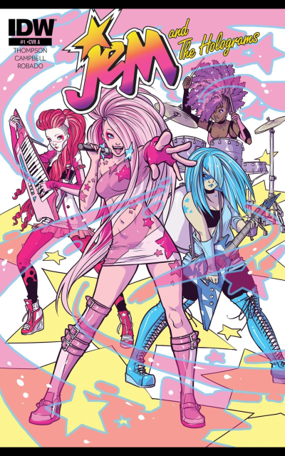 Jem and the holograms plus black bars