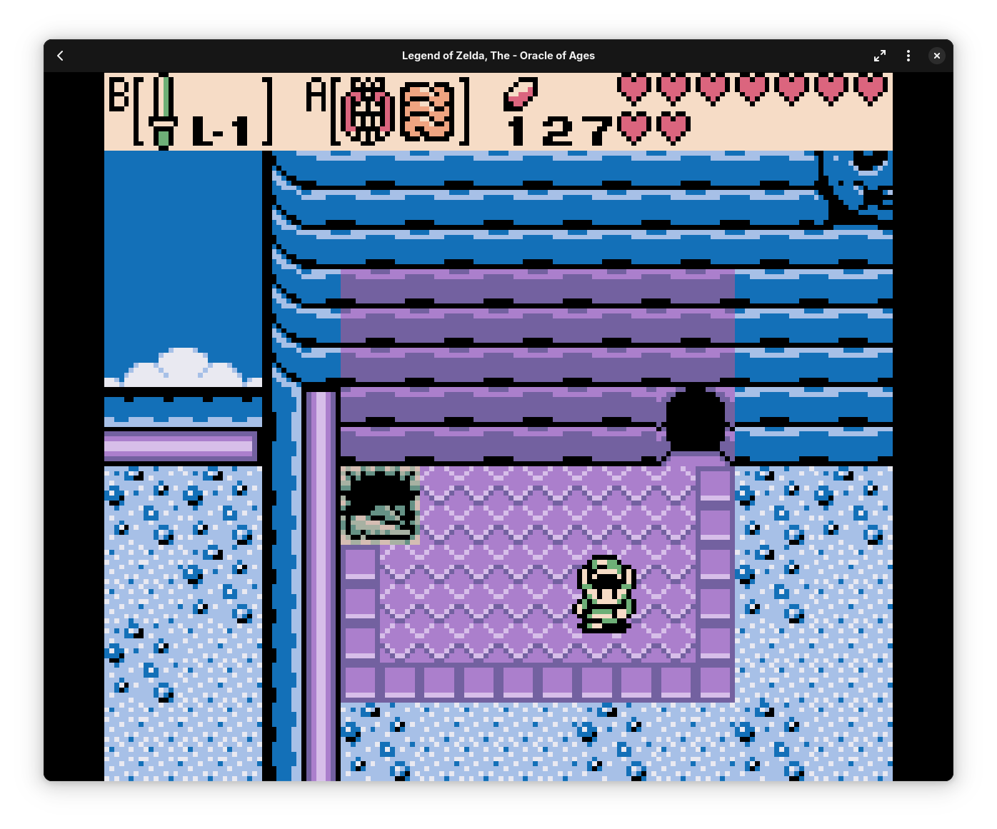 Screenshot of Oracle of Ages with color correction