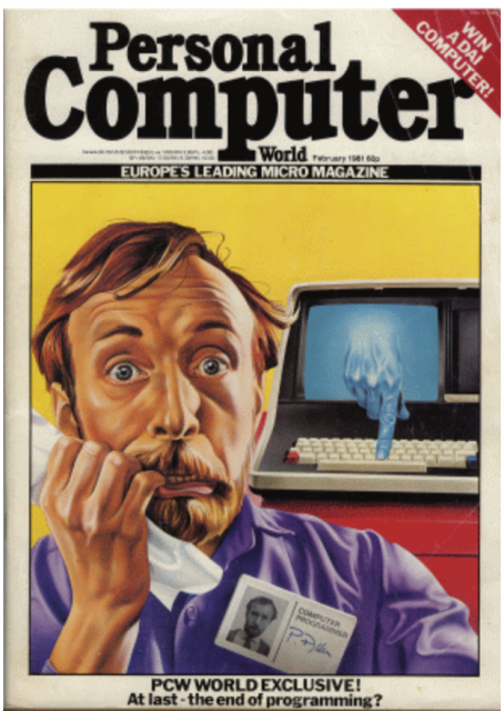 Magazine cover from 1981. 