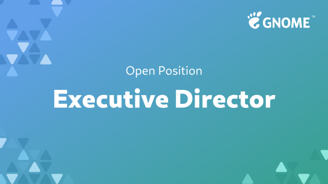 GNOME Open Position: Executive Director