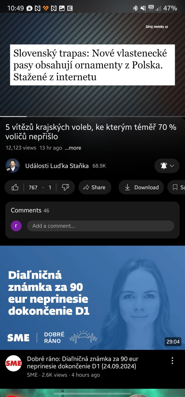 screenshot z YouTube 

Slovenský trapas: Nové vlastenecké
pasy obsahují ornamenty z Polska
Stažené z internetu
