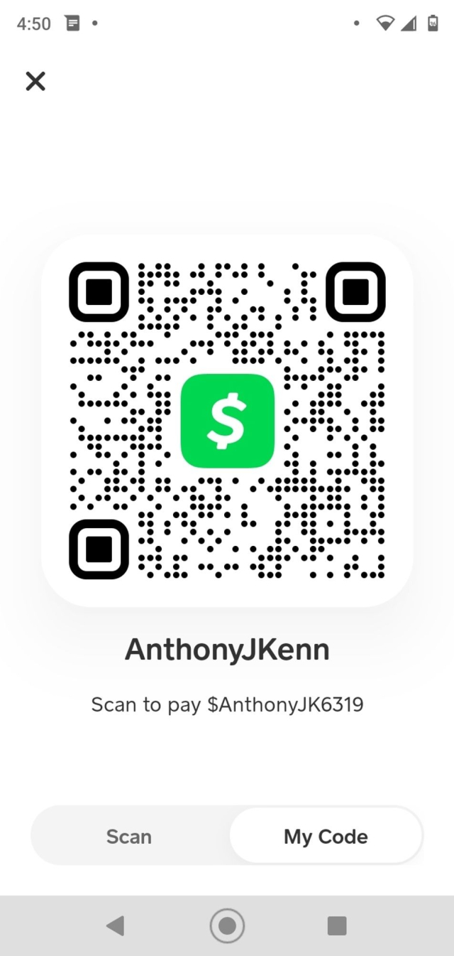 CashApp scan code for $AnthonyJK6319 (https://cash.app/AnthonyJK6319)