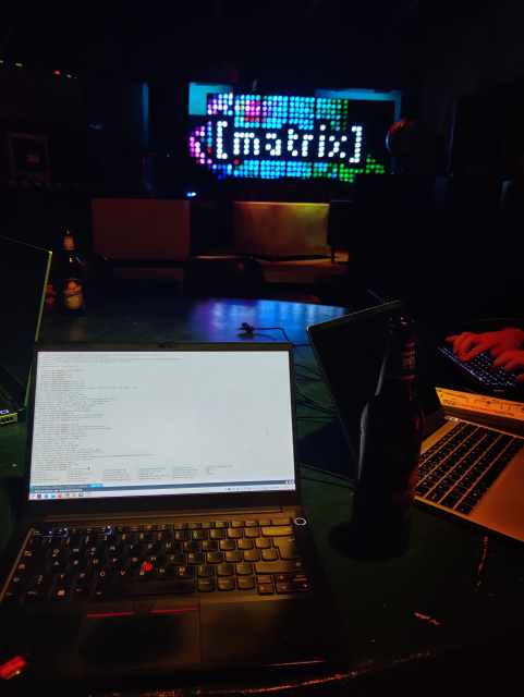 Hacking at the Matrix Conference