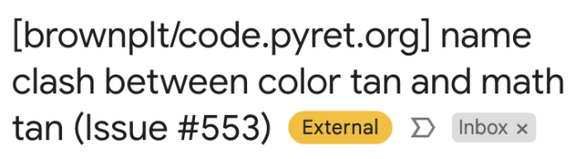 [brownplt/code.pyret.org] name clash between color tan and math tan (Issue #553)