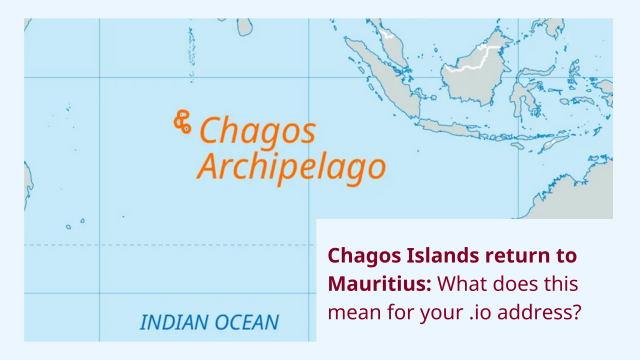 A map of the indian oceam showing the Chagos Islands