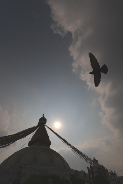 Stupa at Boudhanath