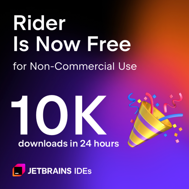 10K Downloads for Rider