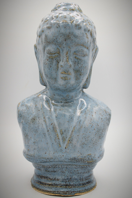 A blue Buddha