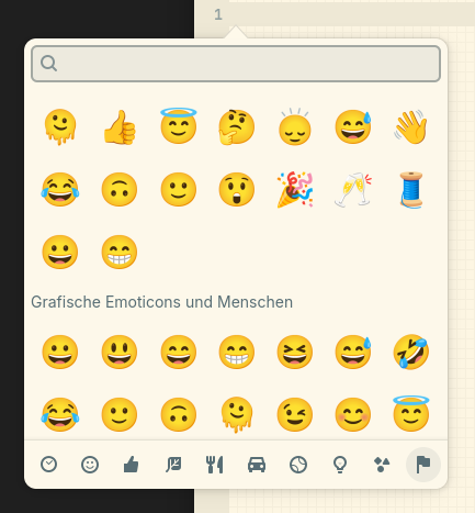 An emoji-picker