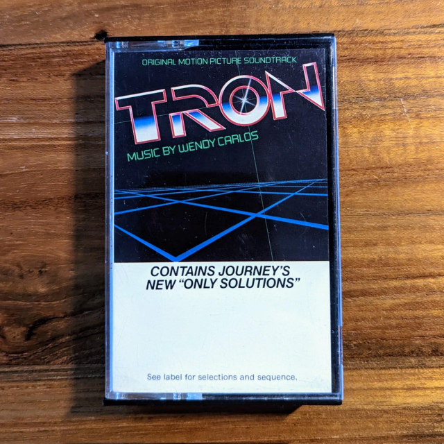 Tron Soundtrack on Cassette