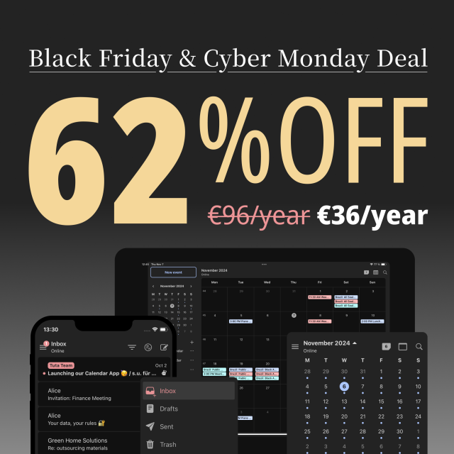 Black Friday Deal: 62% Off for Tuta Legend