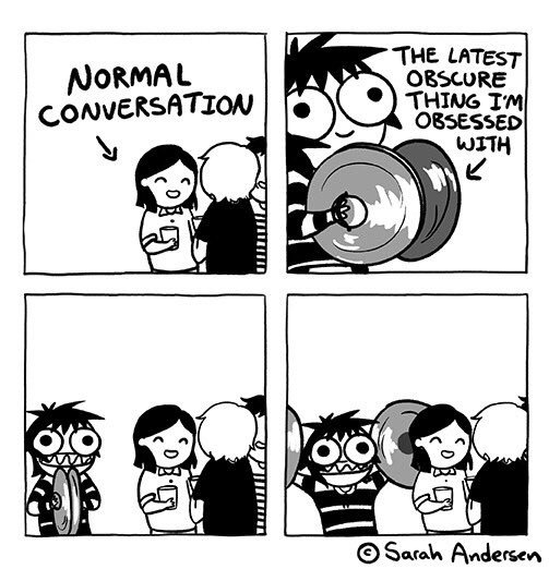 Sarah Andersen wants to talk about her latest obsession